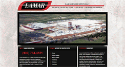 Desktop Screenshot of lamarfab.com